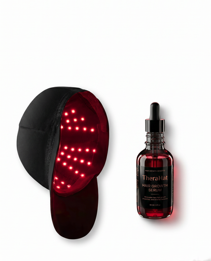 Red Light Therapy Hat + Regrowth Hair Kit