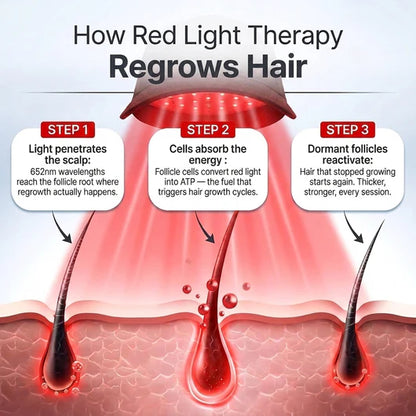 Red Light Therapy Cap